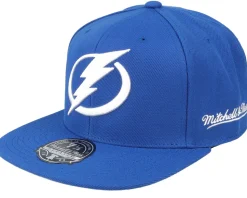 Tampa Bay Lightning Vintage Blue Fitted - Mitchell & Ness