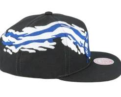 Tampa Bay Lightning Vintage Paintbrush Black Snapback - Mitchell & Ness