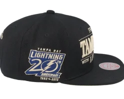 Tampa Bay Lightning With Love Black Snapback - Mitchell & Ness