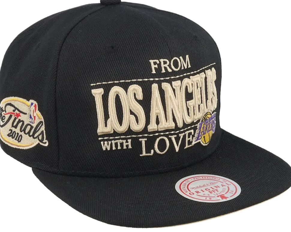 Tampa Bay Lightning With Love Black Snapback - Mitchell & Ness