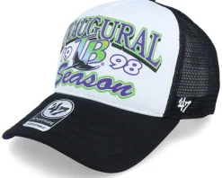 Tampa Bay Rays MLB Foam Champ Offside Dt Black/White Trucker - 47 Brand