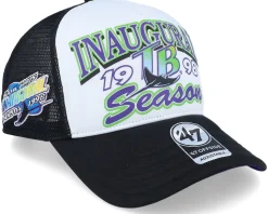 Tampa Bay Rays MLB Foam Champ Offside Dt Black/White Trucker - 47 Brand