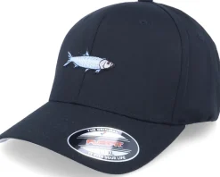 Tarpon Fish Black Flexfit - Skillfish