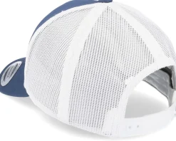 Tarpon Fish Navy/White A-Frame Trucker - Skillfish