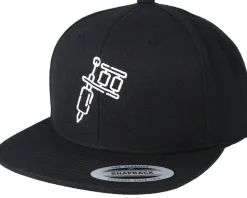 Tattoo Machine Black Snapback - Tattoo Collective