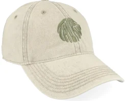 Taurus Snow Washed Khaki Dad Cap - Delulu