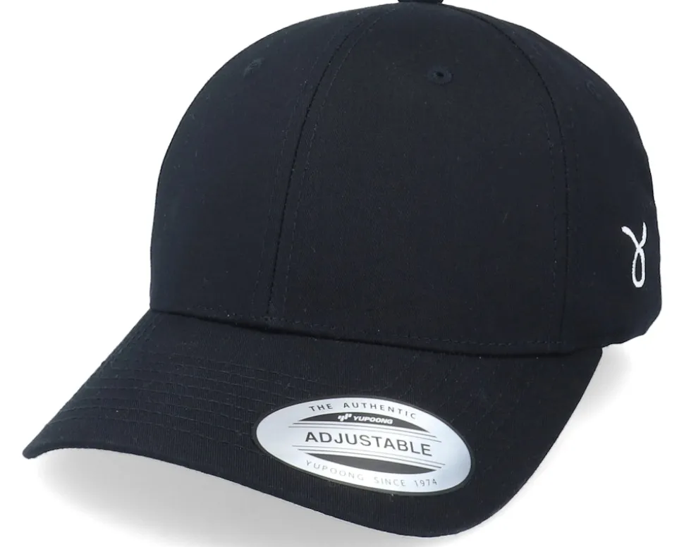 Taurus Sodiac Sign Black Curved Adjustable - Astrology