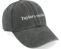 Taylors Version Washed Black Dad Cap - Iconic