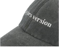 Taylors Version Washed Black Dad Cap - Iconic