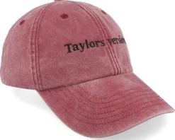 Taylors Version Washed Red Dad Cap - Iconic