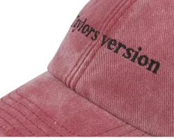 Taylors Version Washed Red Dad Cap - Iconic