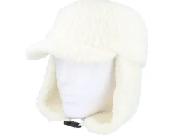 Teddy Chapka White Earflap - Seeberger
