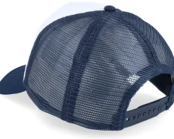 Teddy White/Navy Foam Trucker - Iconic