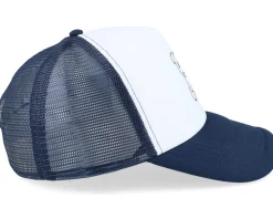 Teddy White/Navy Foam Trucker - Iconic