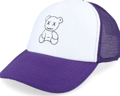 Teddy White/Navy Foam Trucker - Iconic