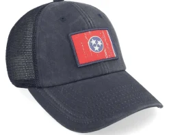 Tennessee Raglan Bones Patch Navy Trucker - American Needle