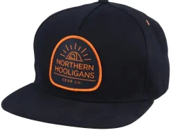 Tent Black/Orange Snapback - Northern Hooligans