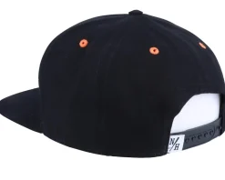Tent Black/Orange Snapback - Northern Hooligans