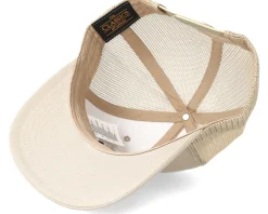 Tent Logo Beige Trucker - Wild Spirit
