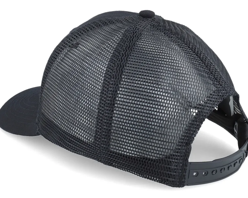 Tentacles Retro Black Trucker - Salty Crew