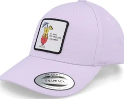 Tequila Sunrise Cocktail Patch Purple Adjustable - Iconic