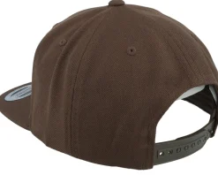 Terraflame Logo Classic Dark Brown Snapback - Skillfish