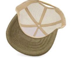 Terry Olive Green/Khaki A-frame Trucker - Equip