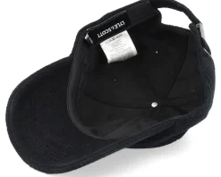 Terry Towelling Baseball Cap Jet Black Dad Cap - Lyle & Scott