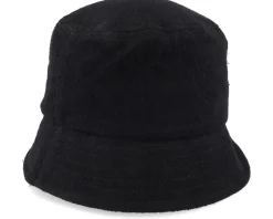 Terry Towelling Hat Jet Black Bucket - Lyle & Scott