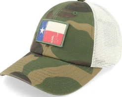 Texas Ballpark Mesh Ivory/Camo Trucker - American Needle