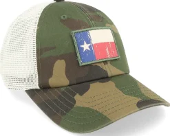 Texas Ballpark Mesh Ivory/Camo Trucker - American Needle