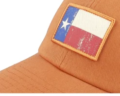 Texas Ballpark Mesh Ivory-desert Orange Trucker - American Needle