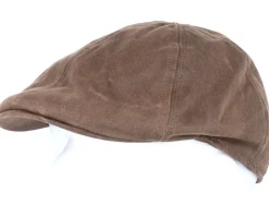 Texas Co/Pes Brown Flat Cap - Stetson