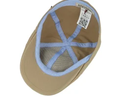 Texas Cotton Khaki Flat Cap - Stetson