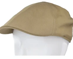 Texas Cotton Khaki Flat Cap - Stetson