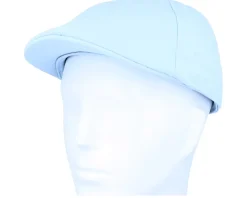 Texas Cotton Light Blue Flat Cap - Stetson