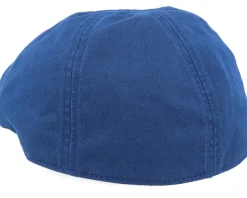 Texas Cotton Navy Flat Cap - Stetson