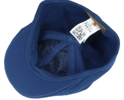 Texas Cotton Navy Flat Cap - Stetson