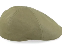 Texas Cotton Olive Flat Cap - Stetson
