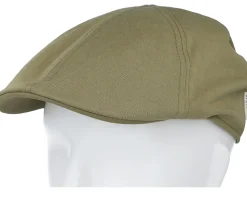 Texas Cotton Olive Flat Cap - Stetson