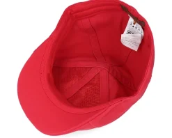 Texas Cotton Red Flat Cap - Stetson