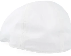 Texas Cotton White Flat Cap - Stetson