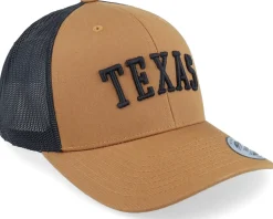 Texas 3d Retro 2 Tone Caramel/Black Trucker - Iconic