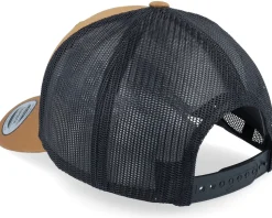 Texas 3d Retro 2 Tone Caramel/Black Trucker - Iconic