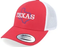 Texas 3d Retro Red/White A-frame Trucker - Iconic