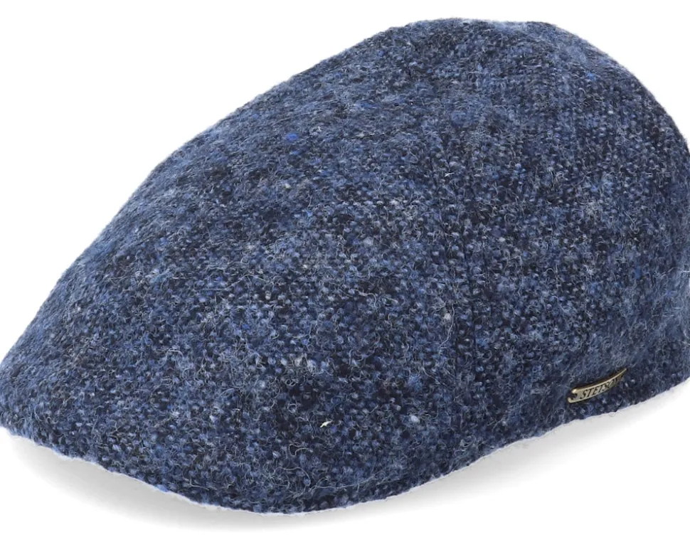 Texas Donegal Navy Flat Cap - Stetson