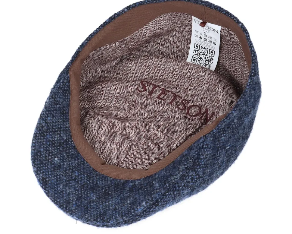 Texas Donegal Navy Flat Cap - Stetson
