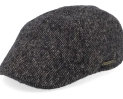 Texas Donegal Wv Black/Mud Flat Cap - Stetson