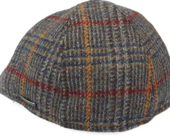 Texas Duck Shape Texas Wool Brown Flat Cap - Stetson