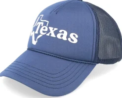 Texas Foamy Valin Navy Trucker - American Needle